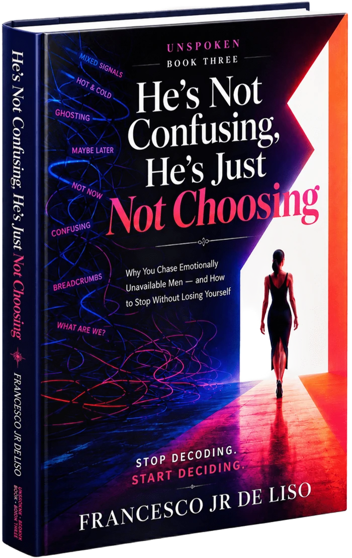 He's Not Confusing, He's Just Not Choosing — book cover