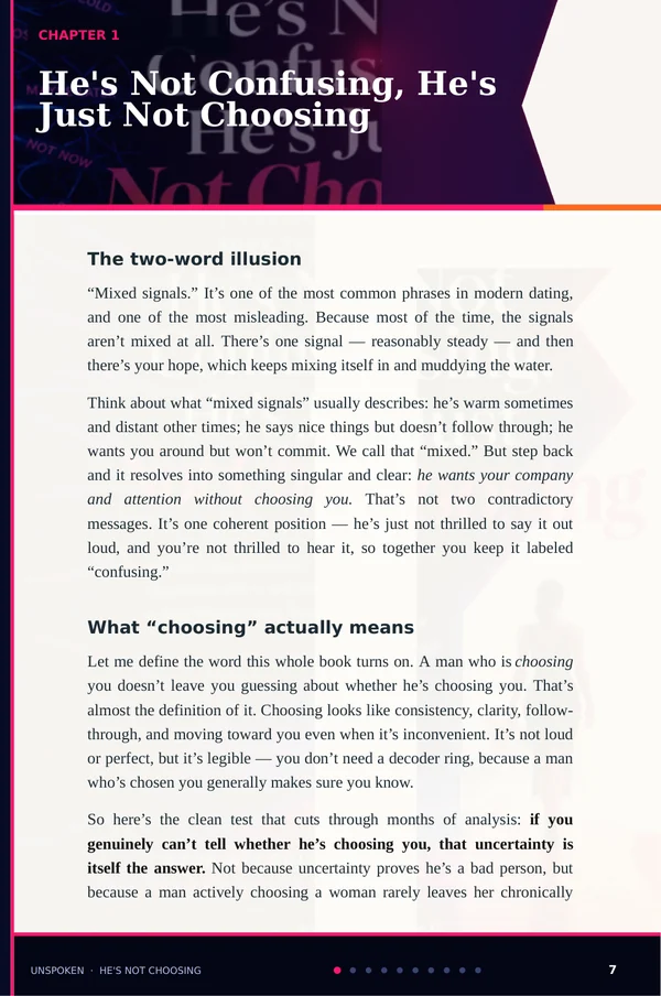 Inside the guide — Chapter 1